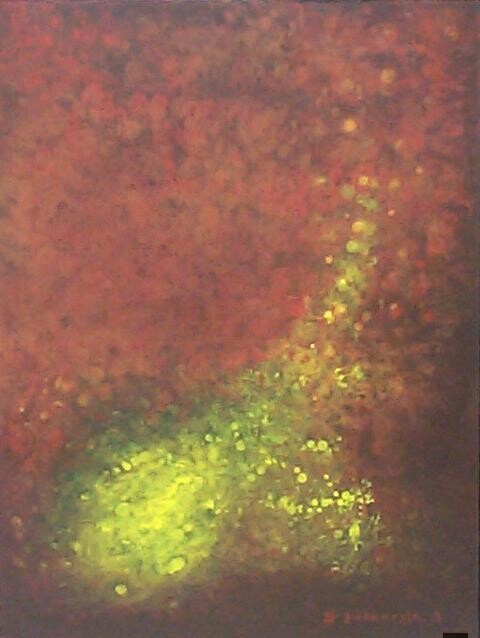 Painting titled "Element" by Jeanne Ingrassia, Original Artwork