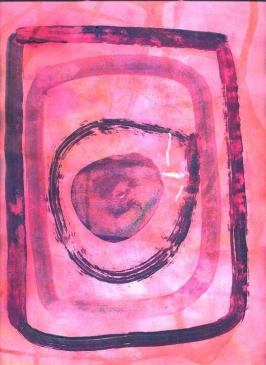 "Reflets Organiques…" başlıklı Tablo Jeanne Ingrassia tarafından, Orijinal sanat, Petrol