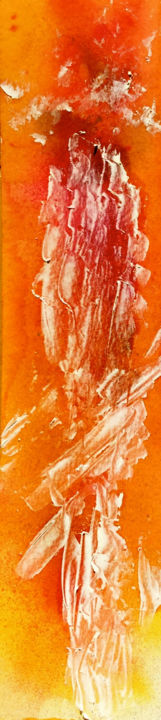 Pittura intitolato "LE BOUFFON" da Jeannette Allary, Opera d'arte originale, Olio