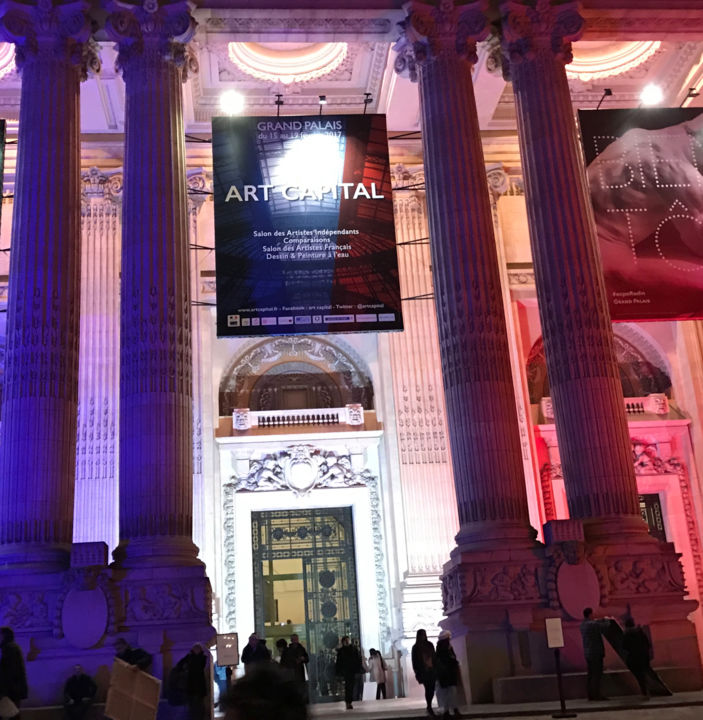 Photographie intitulée "ART EN CAPITAL 2017" par Jeannette Allary, Œuvre d'art originale