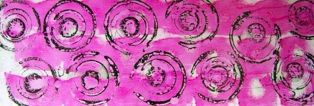 Painting titled "Pink 11" by Jeanpaquet, Original Artwork