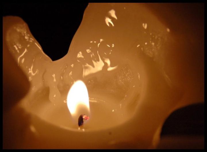 Photographie intitulée "candle spirit" par Jean-Paul Carre, Œuvre d'art originale, Autre
