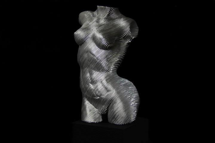 Sculpture intitulée "SOMNIA by JP KALA" par Jean Paul Kala, Œuvre d'art originale, Aluminium