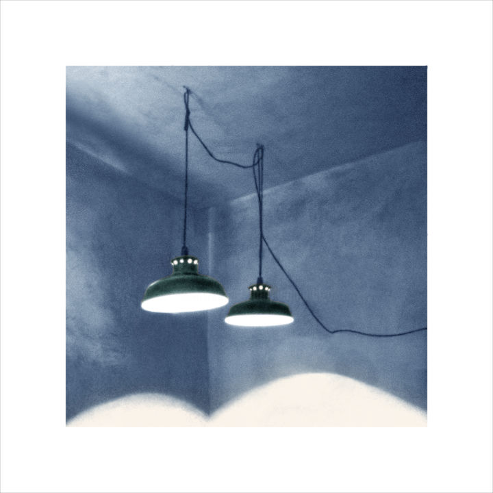 Fotografie mit dem Titel "Les deux lampes.jpg" von Jeanpaul Zak, Original-Kunstwerk, Analog Fotografie