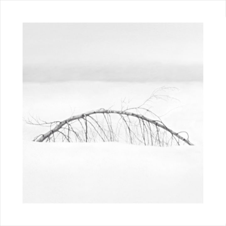 Fotografía titulada "Arc en neige" por Jeanpaul Zak, Obra de arte original, Fotografía analógica
