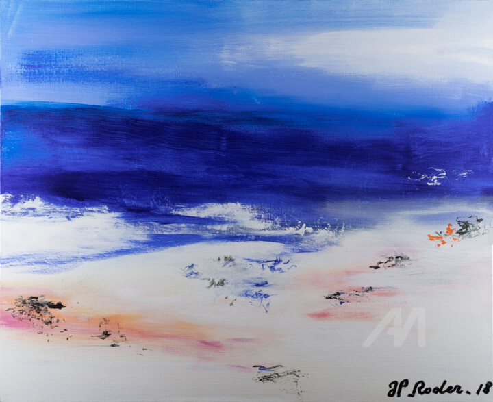 Peinture intitulée ""Sur les pas de VIV…" par Jean-Pierre Roder, Œuvre d'art originale, Acrylique