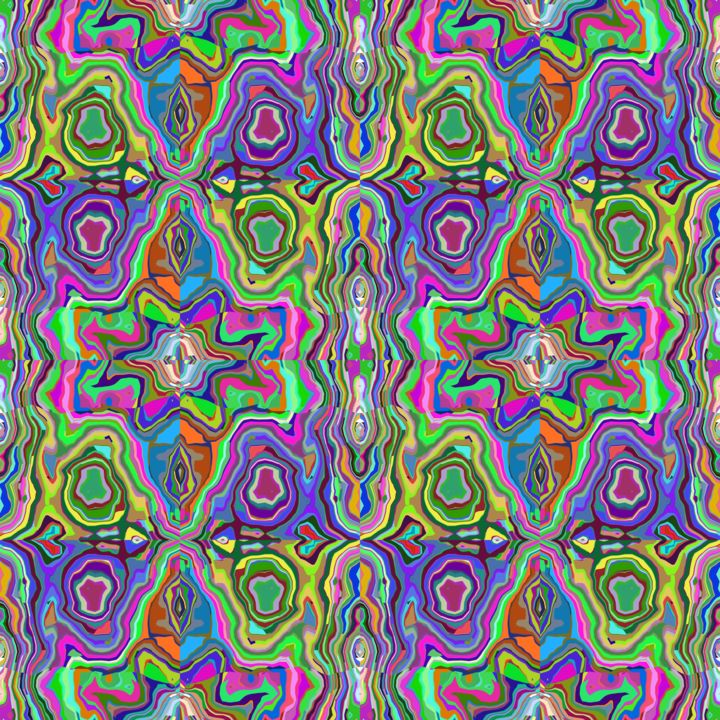 Digital Arts titled "Color Reflections #…" by Jeb Gaither, Original Art, 2D Digital Work