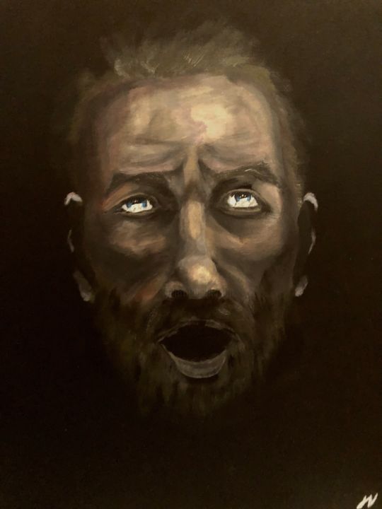 Painting titled "Healing Blind" by Jason Vandemark, Original Art, Acrylic