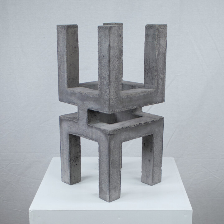 Sculpture,  17,3x7,9 in 