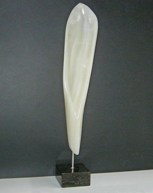 Skulptur mit dem Titel "Slim" von Jef Geerts, Original-Kunstwerk, Stein