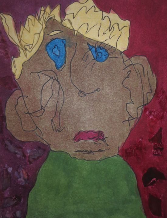 Pintura titulada "YO SOY YO" por Jeisson Alejandro Murillo Gomez, Obra de arte original, Acrílico