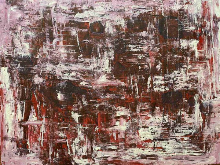 Pittura intitolato "Abstract pictures" da Jelena Aleksić, Opera d'arte originale, Olio