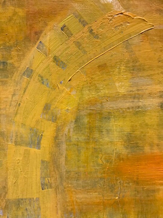 Pintura intitulada "Schwung" por Jenő Dienes, Obras de arte originais, Acrílico Montado em Armação em madeira