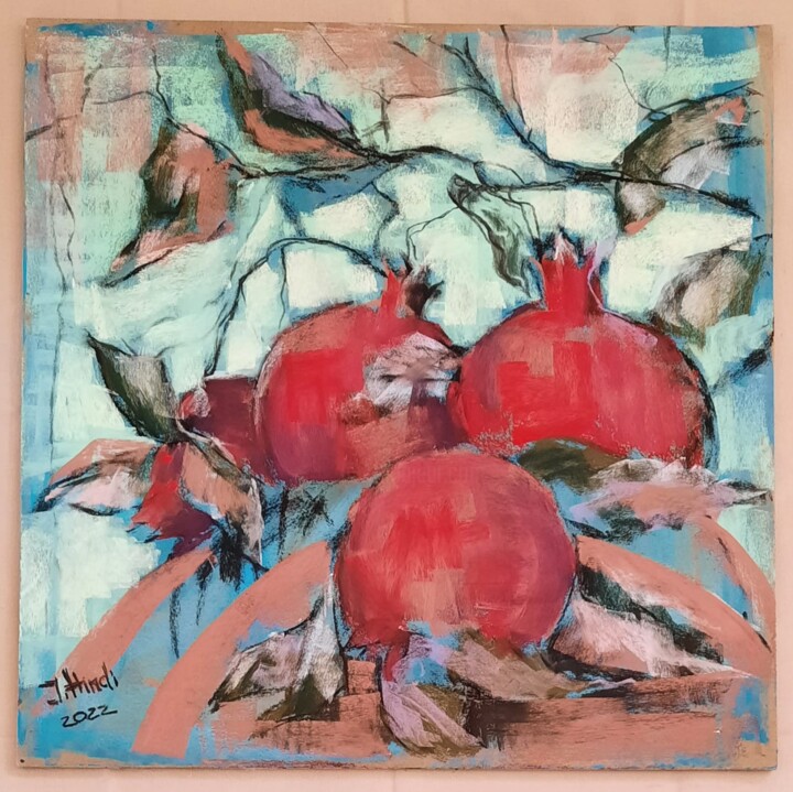 "Pomegranates" başlıklı Tablo Jenya_art tarafından, Orijinal sanat, Pastel