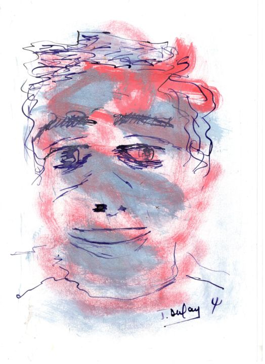 「buvardages-003.jpg」というタイトルの描画 Jérôme Dufayによって, オリジナルのアートワーク, インク