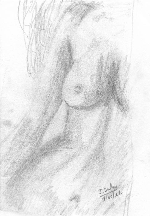 Drawing titled "20170119-7-photosca…" by Jérôme Dufay, Original Artwork, Pencil