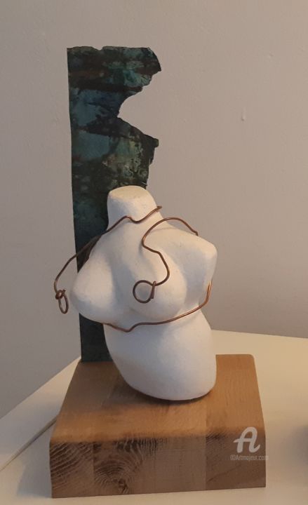 Sculptuur,  13,8x5,9 in 