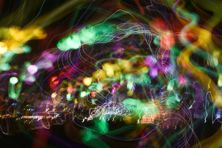 Photography titled "Hoi An" by Jérôme Restoux, Original Artwork, Light Painting