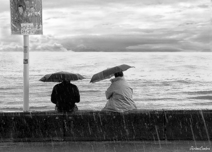 Photographie intitulée "On allait au bord d…" par Jérôme Cambra, Œuvre d'art originale, Photographie numérique