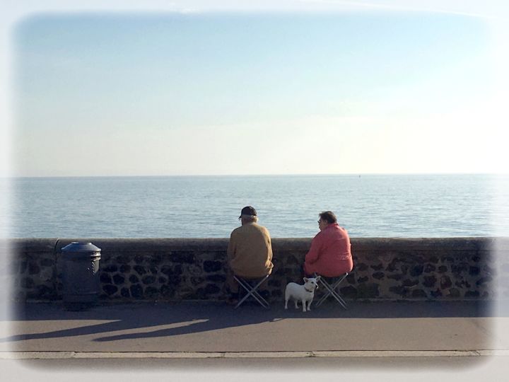 Fotografie getiteld "Un dimanche au bord…" door Jérôme Cambra, Origineel Kunstwerk, Digitale fotografie