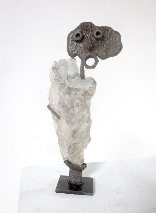 Sculpture titled "Nora" by Jérôme Danikowski, Original Artwork, Metals