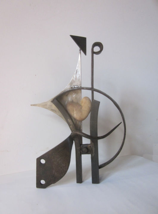 Sculpture intitulée "Couple 15" par Jérôme Danikowski, Œuvre d'art originale, Métaux