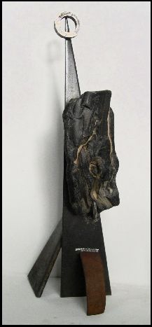 Sculptuur getiteld "Mineral" door Jérôme Danikowski, Origineel Kunstwerk, Metalen