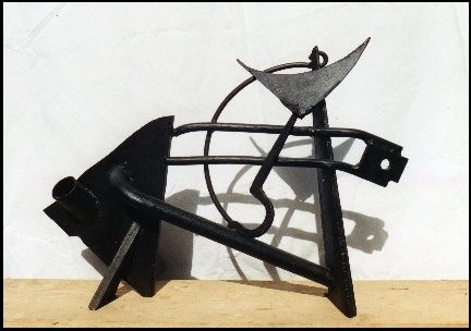 Sculpture intitulée "Cavalier 2" par Jérôme Danikowski, Œuvre d'art originale, Métaux