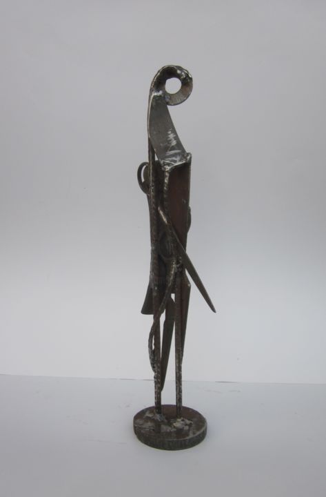 Sculpture intitulée "Bororo" par Jérôme Danikowski, Œuvre d'art originale