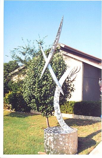 Sculpture intitulée "We Three" par Jerry Sanders, Œuvre d'art originale