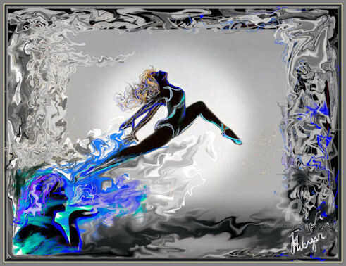 Digital Arts titled "Magic souffle" by Jess Wayar, Original Artwork, Digital Painting