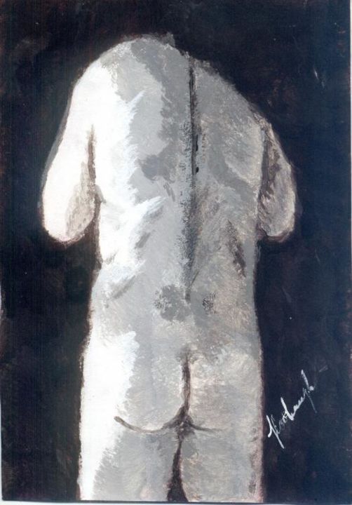 Peinture intitulée "Husband" par Jessalynn Coolbaugh, Œuvre d'art originale, Huile