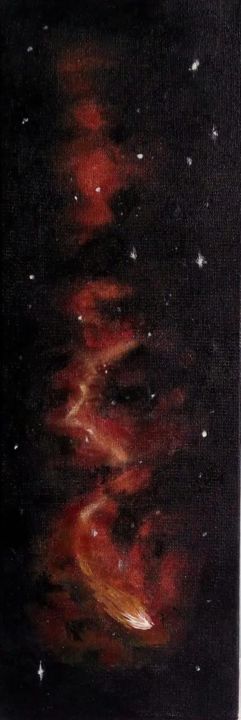 Painting titled "Nebulol" by Jeté, Original Artwork, Acrylic