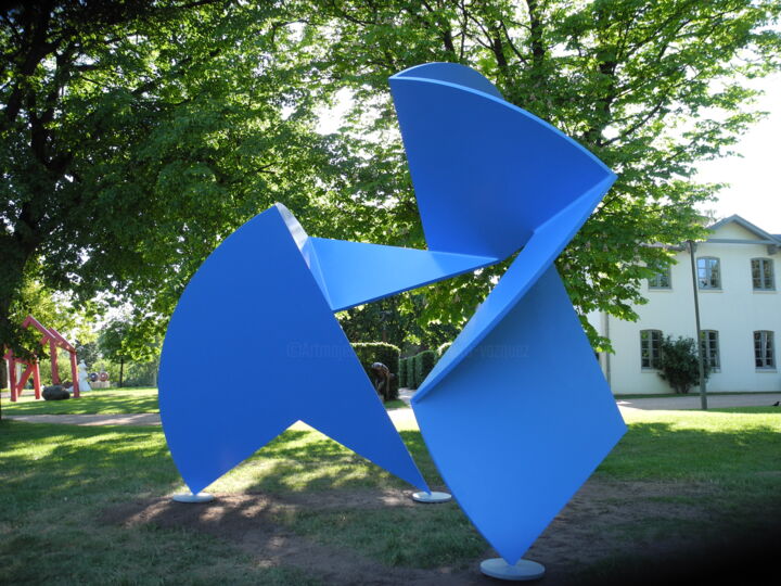雕塑 标题为“APERTURA DEL DISCO 7” 由Jesús (Xuxo) Vazquez, 原创艺术品, 不锈钢