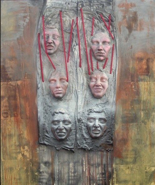 Escultura intitulada "7.jpg" por Jesus Baptista, Obras de arte originais,