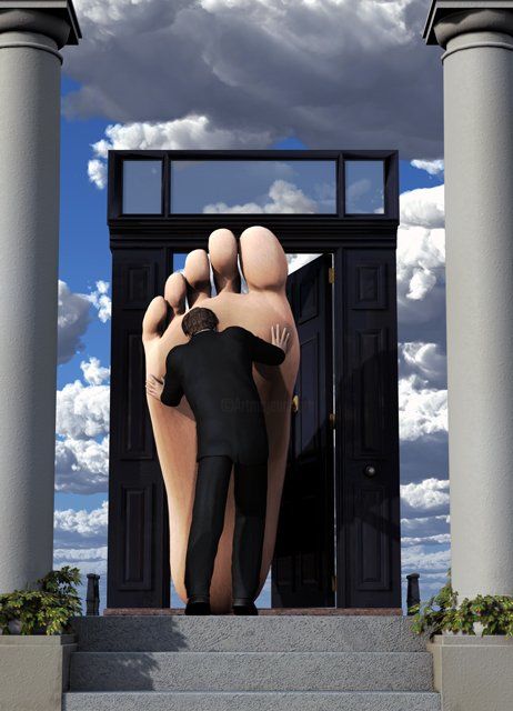 Arte digitale intitolato "image#1" da Jef, Opera d'arte originale, Modellazione 3D