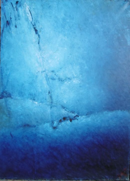 Pittura intitolato "18-01-climats-01-10…" da Jean-François Taburet, Opera d'arte originale