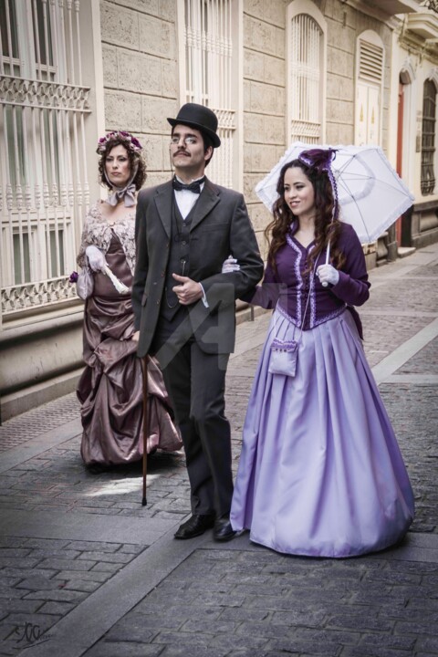 Fotografía titulada "Cádiz Siglo XIX" por José Gómez Granado, Obra de arte original,