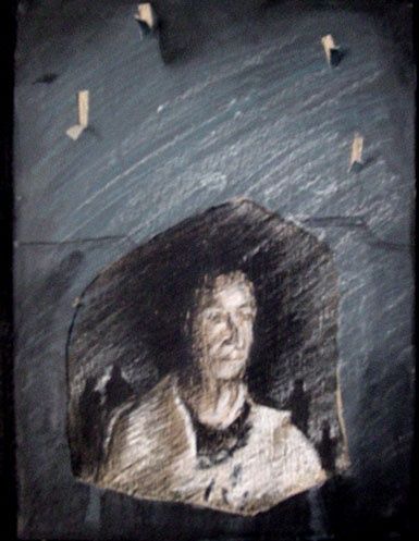 Pittura intitolato "desde el mas alla" da Johan Paul Galue, Opera d'arte originale