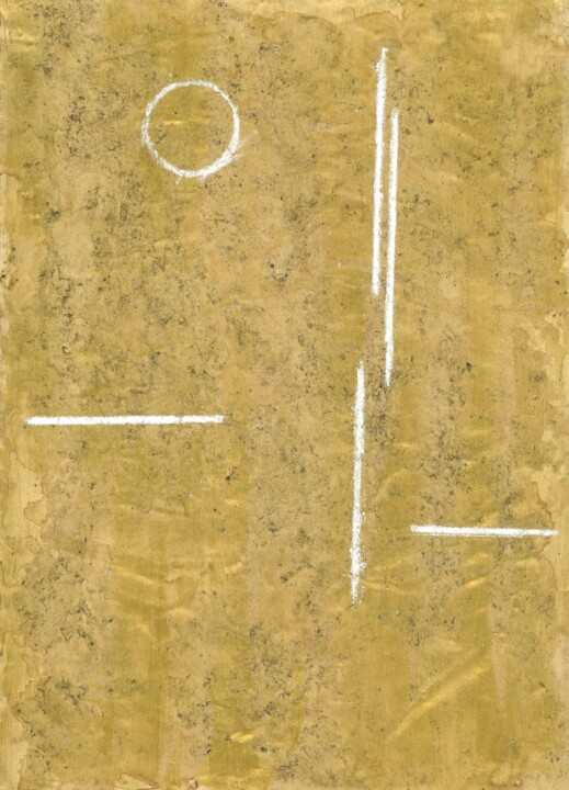 Disegno intitolato "Variation sur l'équ…" da Jiel, Opera d'arte originale, Acrilico