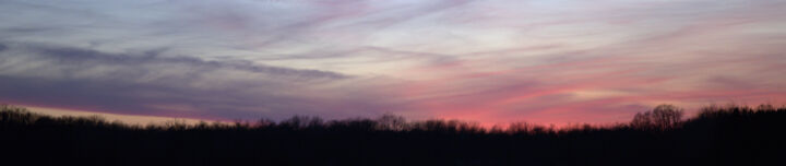 Fotografia intitolato "Expansive Sunset" da Jill Annette Johnson, Opera d'arte originale, Fotografia non manipolata