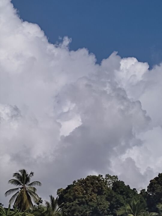 Photographie intitulée "Le ciel" par Jim Rou, Œuvre d'art originale, Photographie numérique