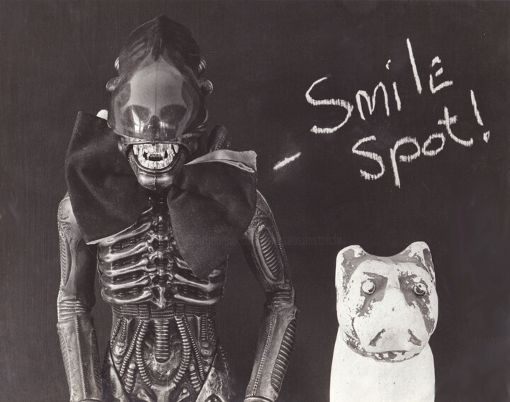 Photography titled "SMILE SPOT" by Jim Williams, Original Artwork, Analog photography