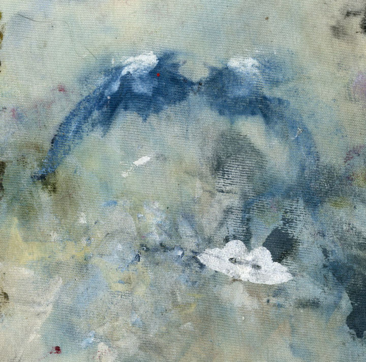 Peinture intitulée "The Doomed Butterfly" par Jim Fischer, Œuvre d'art originale, Huile