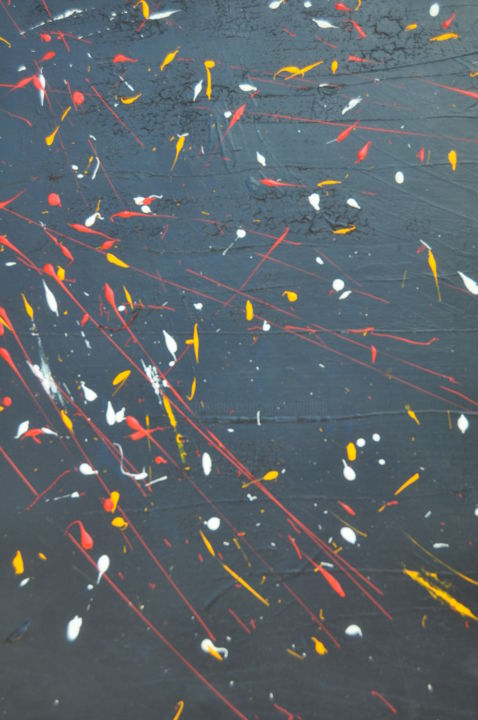 Картина под названием "AP20190524" - Jean-Jacques Minardi (Ipo), Подлинное произведение искусства, Акрил Установлен на Дерев…