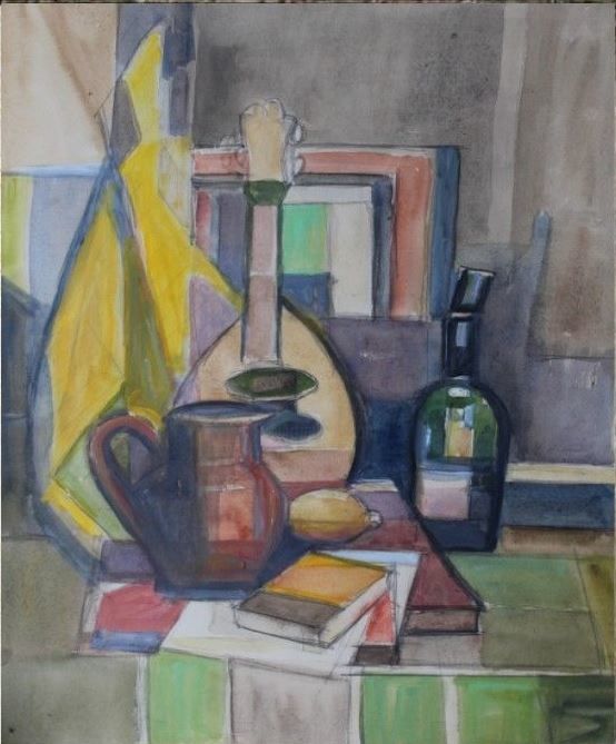 Peinture intitulée "Georges Zelter" par Jean Jacques Gouy, Œuvre d'art originale, Autre