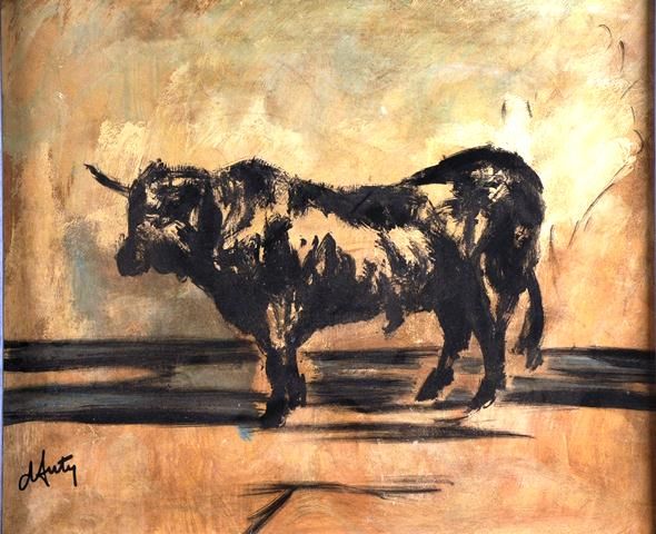 Peinture intitulée "Henri-D'Anty" par Jean Jacques Gouy, Œuvre d'art originale, Autre