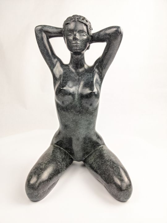 Sculpture intitulée "Phèdre" par Jean-Jacques Quentin, Œuvre d'art originale, Bronze