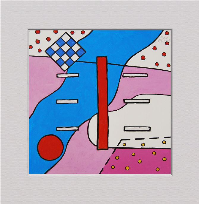 Peinture intitulée "Kilian Leonard Dax:…" par Kilian Leonard Dax, Œuvre d'art originale, Acrylique