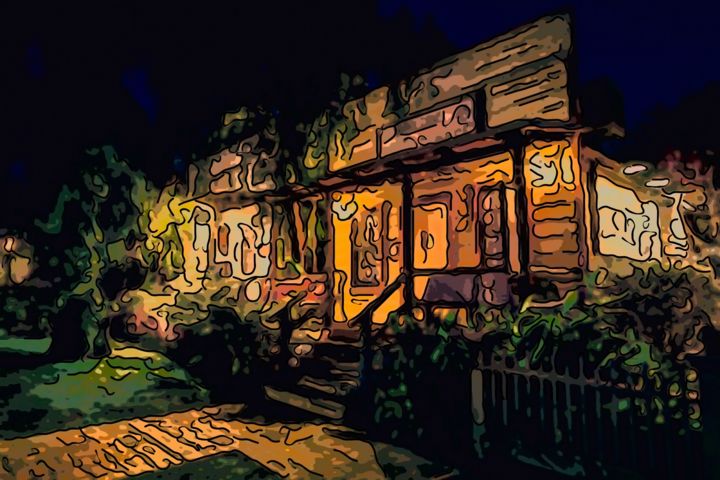 Digital Arts titled "General Store" by Jack Cash Jr, Original Artwork